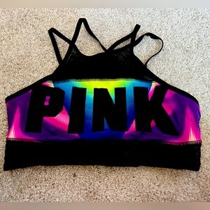 PINK Sports Bra in Black